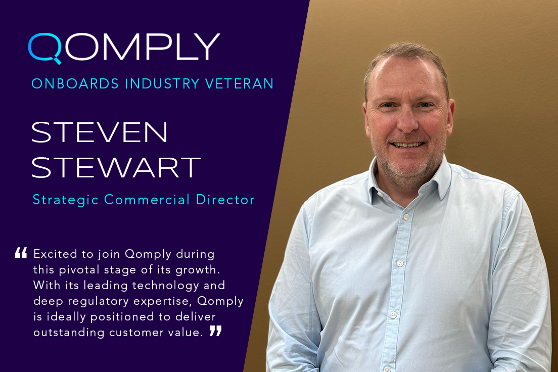 New Staff: Industry Veteran Steven Stewart Joins Qomply