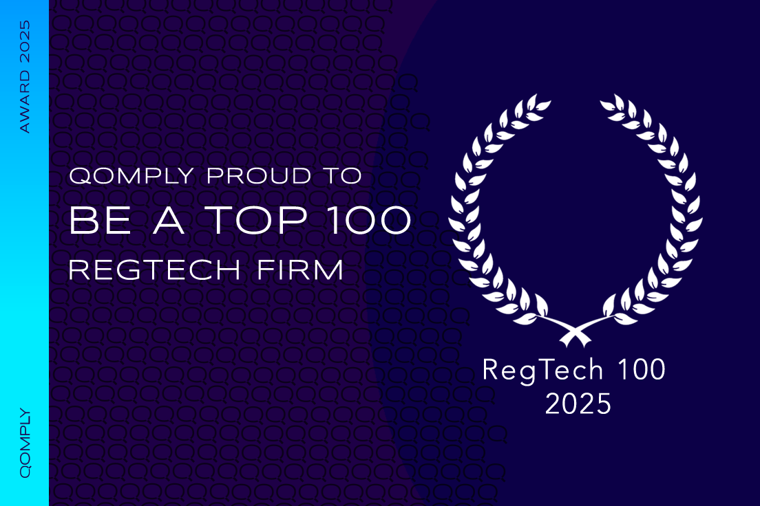 QOMPLY REGTECH 100 COMPANY FOR 2025