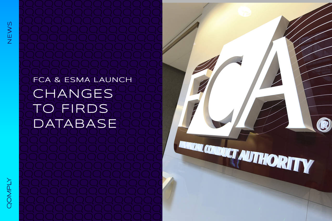 FCA and ESMA launch changes to FIRDS