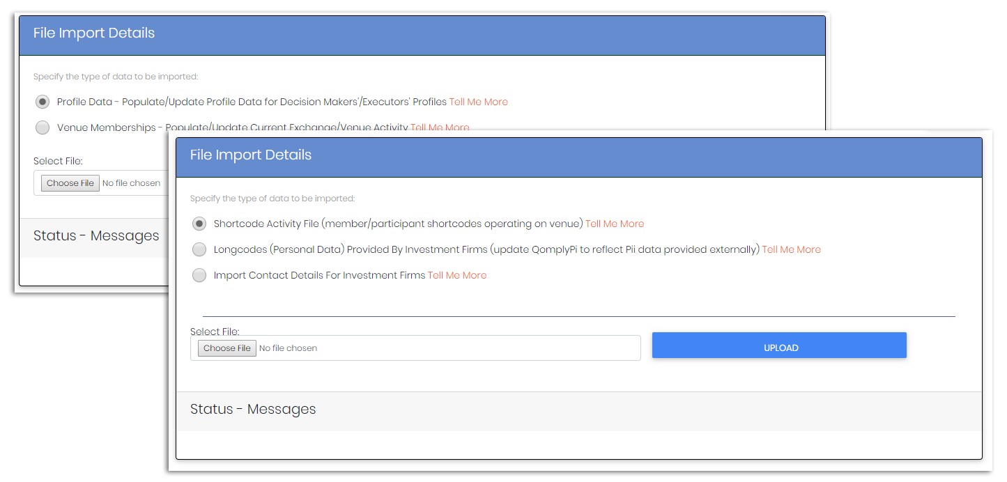 Send Pi Data to Exchanges and Venues