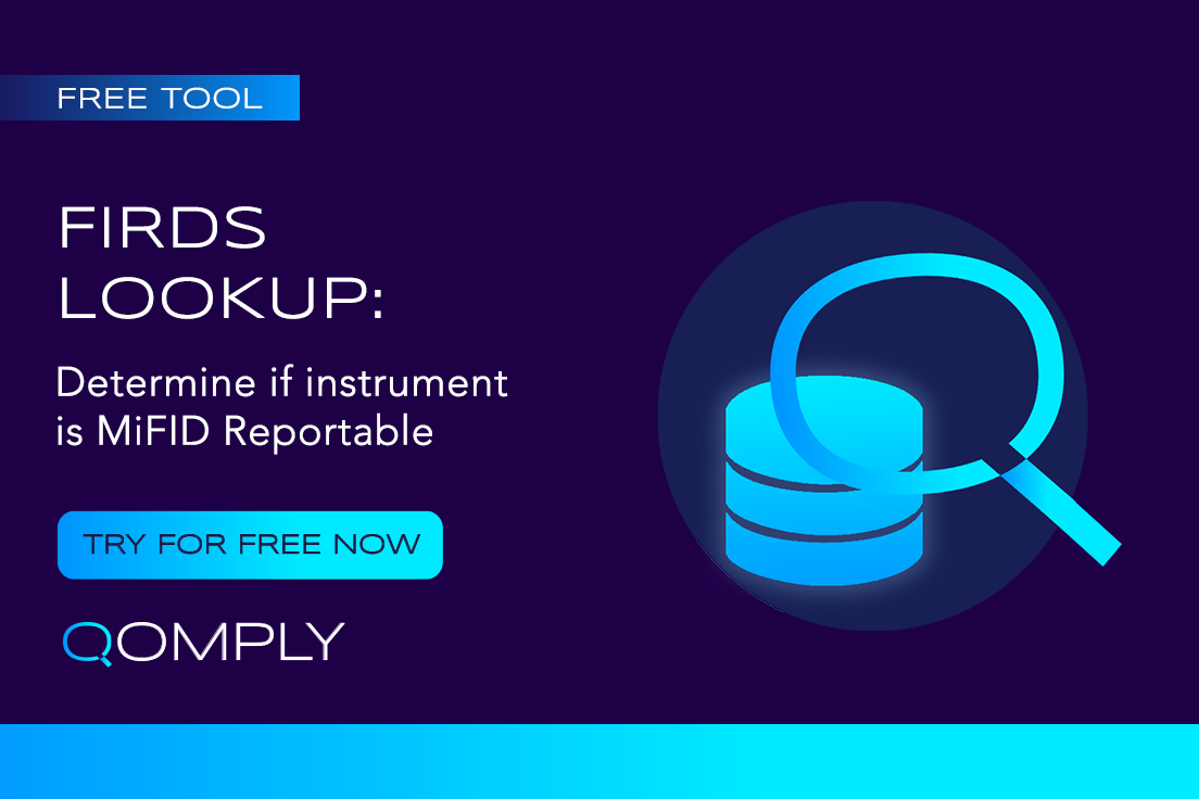 MiFID Reportablity Tool: FIRDS Lookup